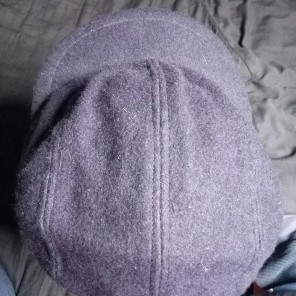 Vintage J. Crew Four Panel Wool Fitted Hat Cap